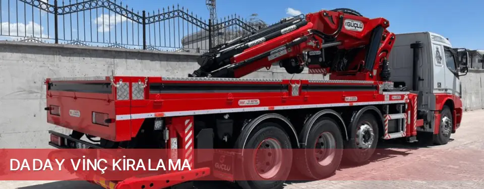 Daday İlçemi Vinç Kiralama